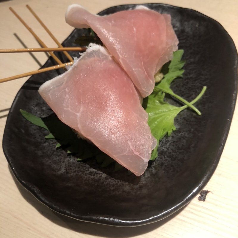 苺の天ぷら(渋谷　よいちゃべ)