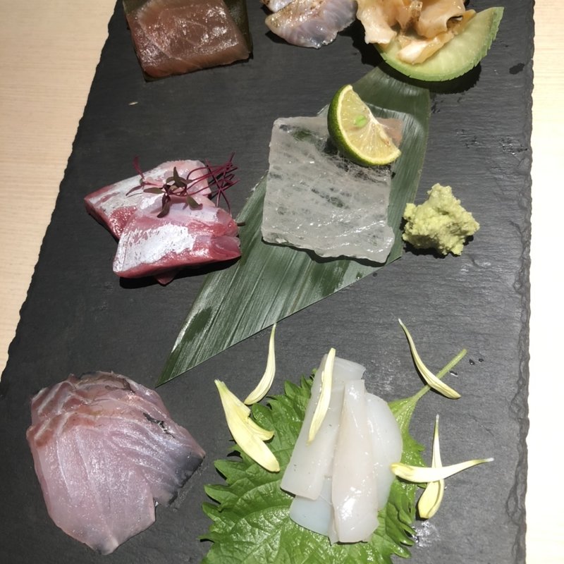 刺し盛り二人前(渋谷　よいちゃべ)