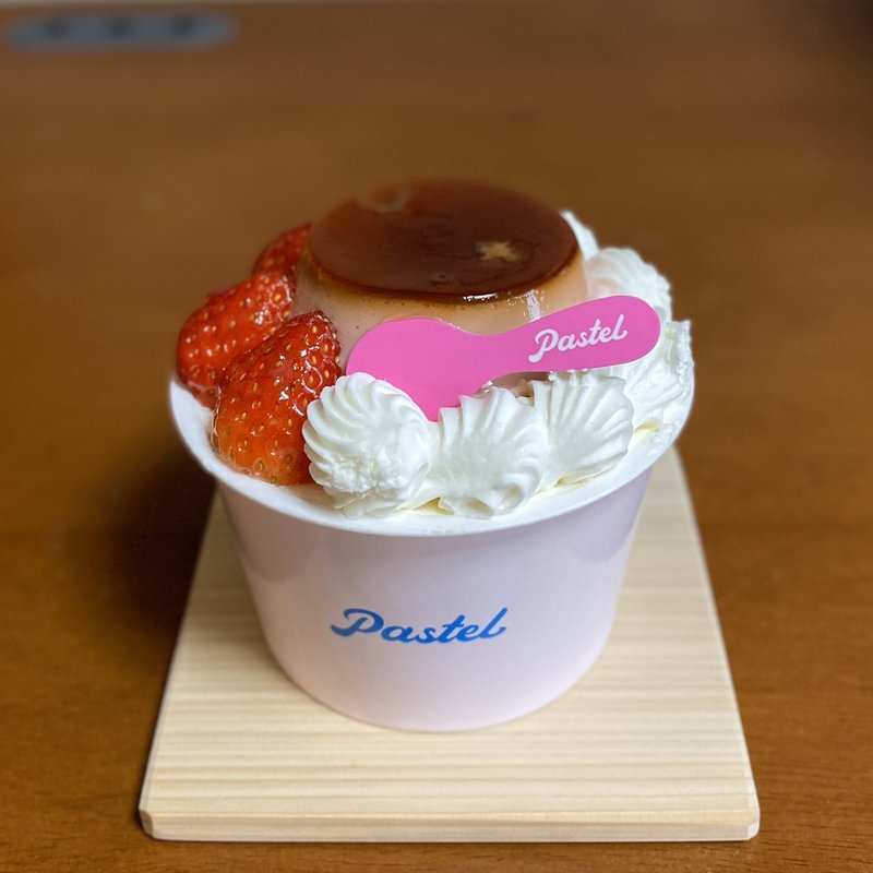 イチゴのプリンア・ラ・モード(パステル イオン八事店)