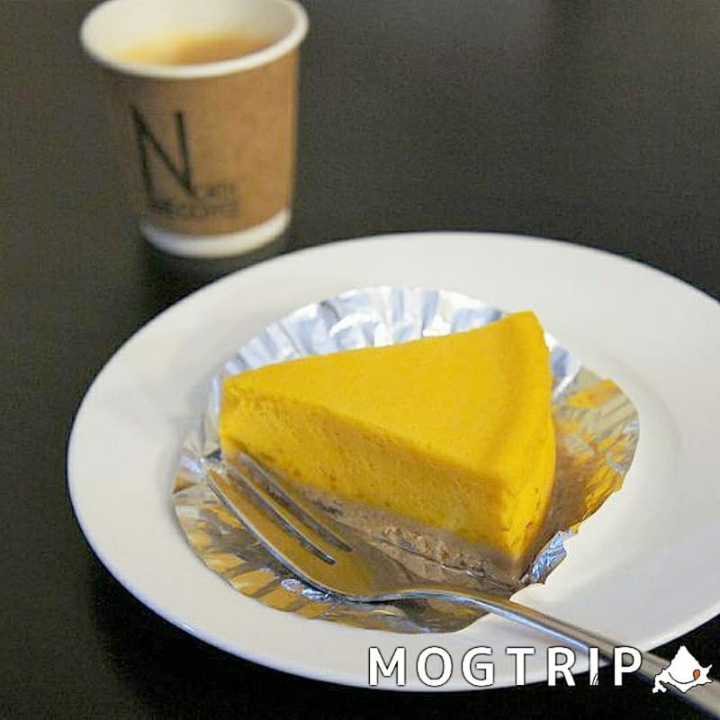 かぼちゃのチーズケーキ(ノースライブコーヒー )