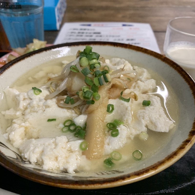 ゆし豆腐そば(とうふの比嘉)