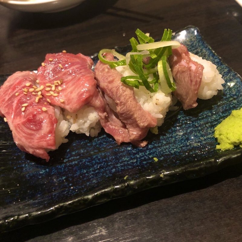 肉寿司×ローストビーフ食べ放題(楽庵はなれ)