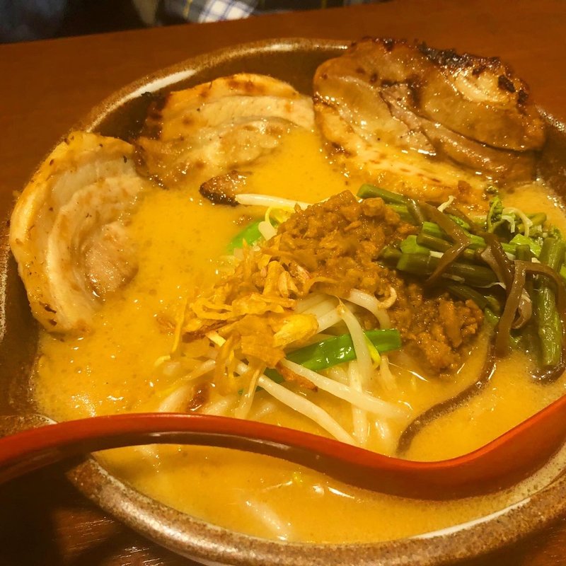 信州味噌　炙りチャーシュー麺(麺場 田所商店 瀬谷店)