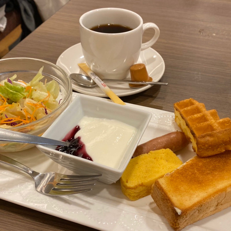 モーニングAセット(ベルズカフェ)