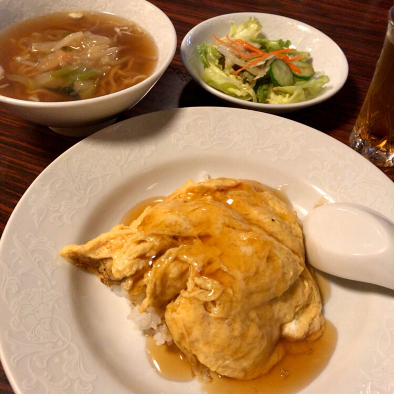 カニ玉丼(綏彩)