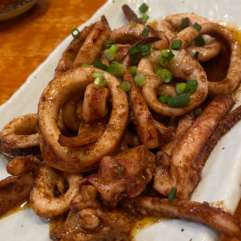 スルメイカのゴロ炒め(さかなや いいとこ)