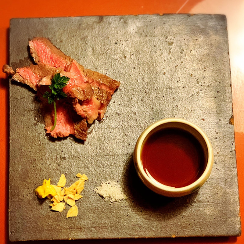 黒毛和牛のヒレステーキ(西松亭 （にしまつてい）)