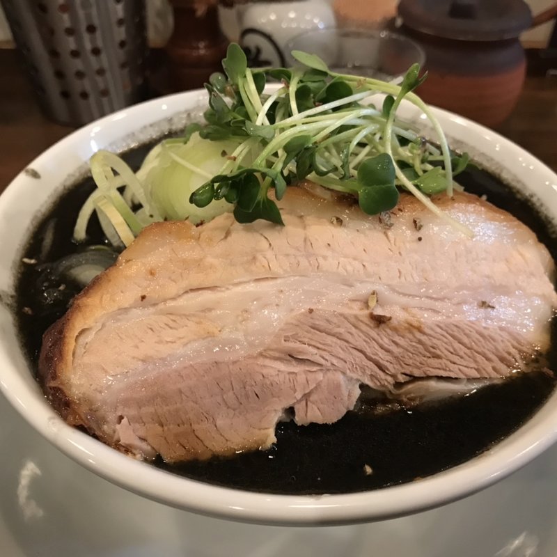 限定　あっつあつサッポロ黒味噌ラーメン(麺処 井の庄)