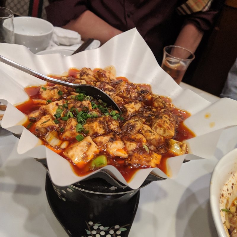 麻婆豆腐ランチ(川菜館)