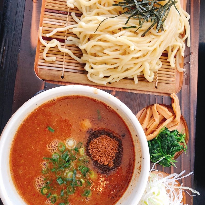 辛味噌つけ麺(神德 壺屋店)