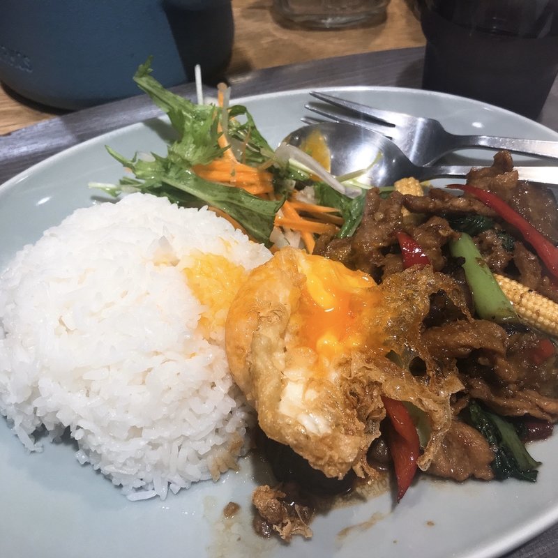 大豆ミートガパオ(マンゴツリーカフェ 恵比寿 （【旧店名】マンゴ カフェ）)