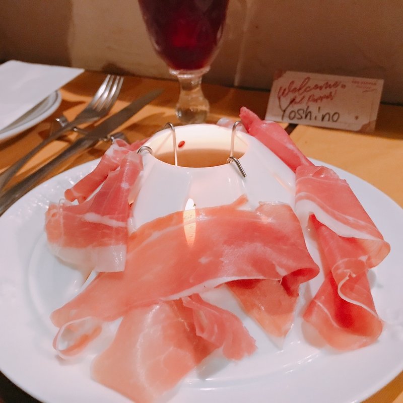 パルマ産生ハム(RED PEPPER 表参道店)