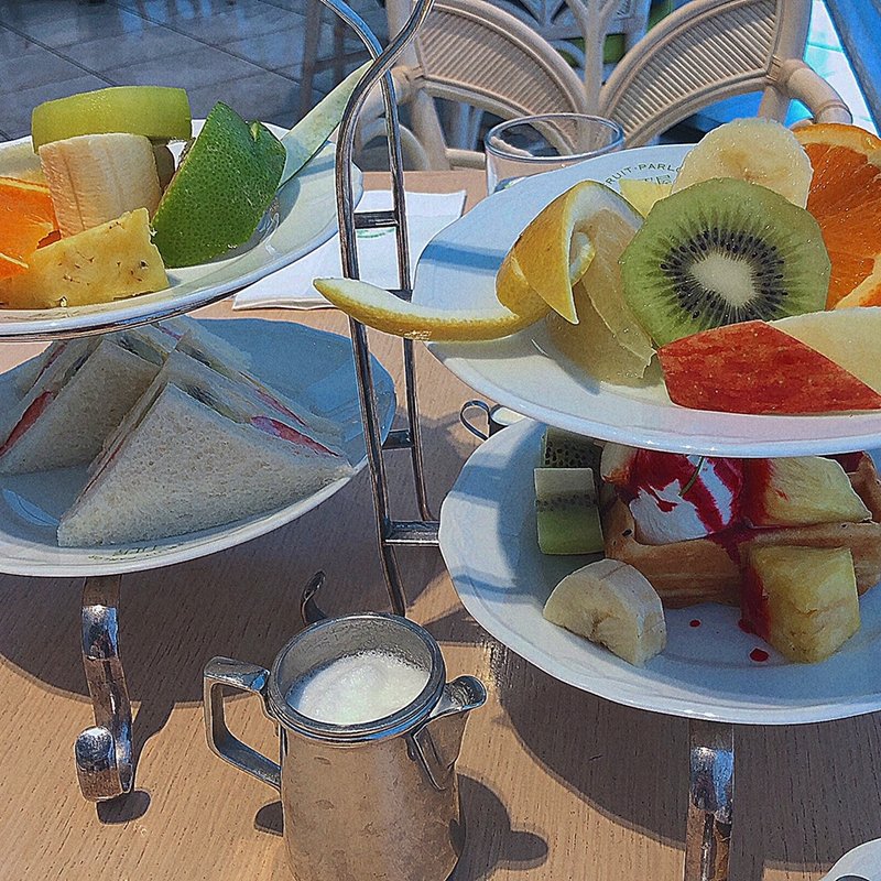 モーニングティーセット(京橋千疋屋 大丸東京B1 ショップ)