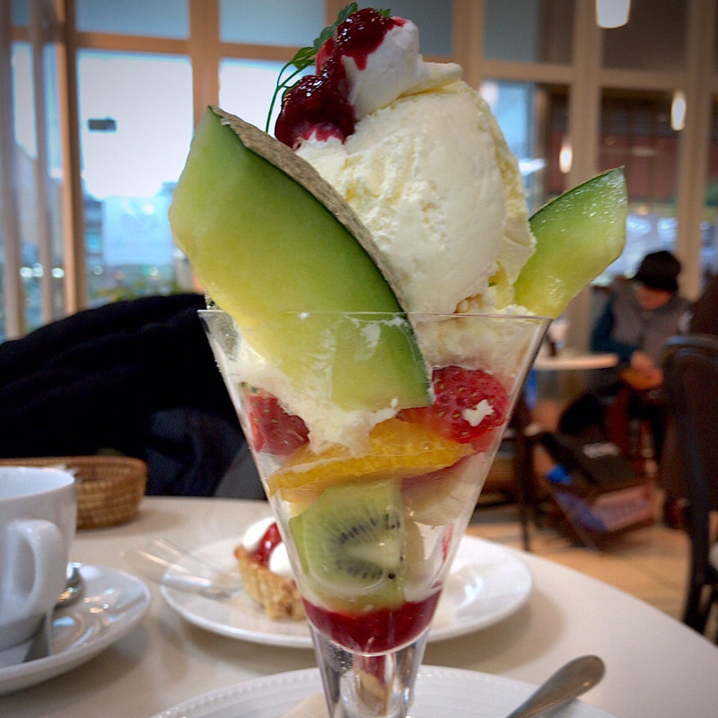 果樹園のパフェ(フルーツピークス 中合福島店 )