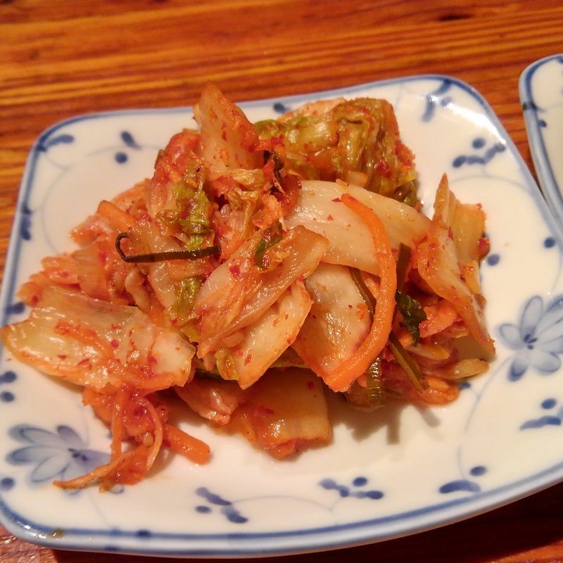 キムチ(ホワイト餃子 亀有店)