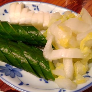 漬物(ホワイト餃子 亀有店)