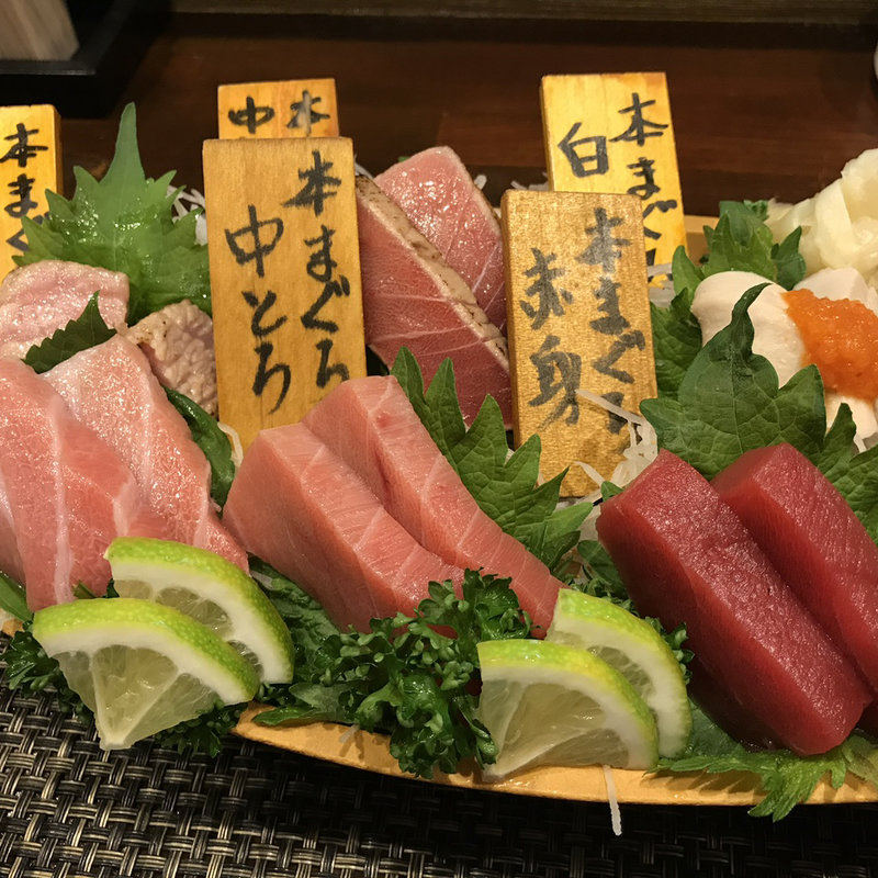 まぐろの盛り合わせ(まぐろやしのちゃん)