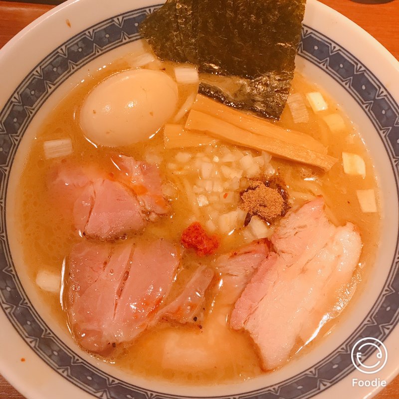 特製濃厚豚骨魚介らーめん(麺処はら田)