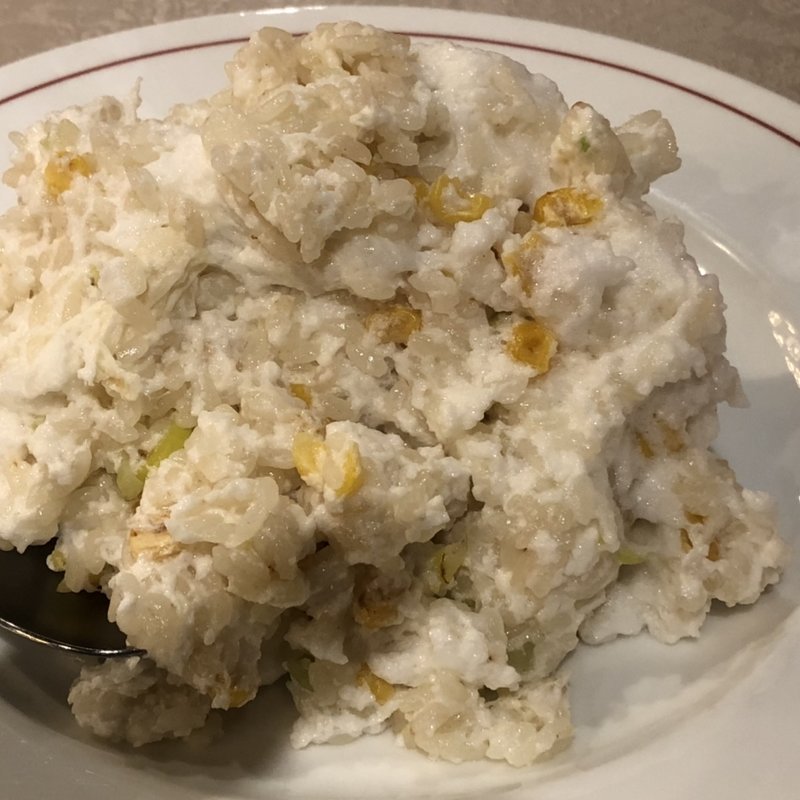 卵の白身入り貝柱炒飯(一味玲玲 新橋2号店)