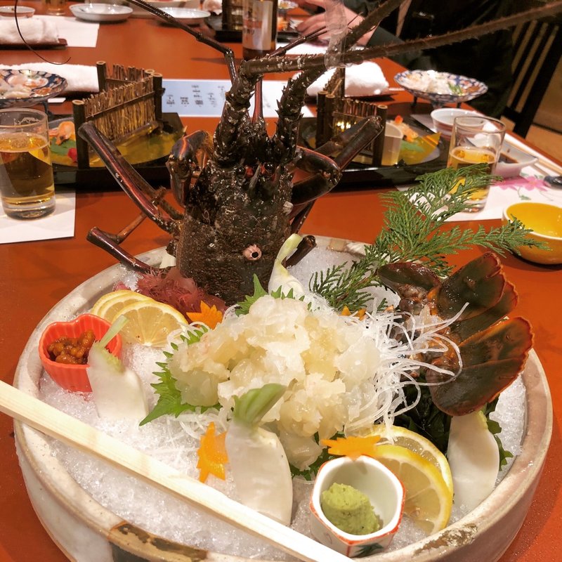 伊勢えび(日本料理 てら岡 中洲本店)
