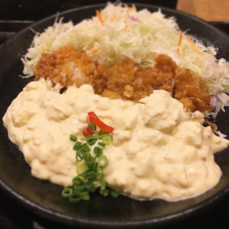 チキン南蛮定食(うめっちゃが食堂 福岡パルコ店)