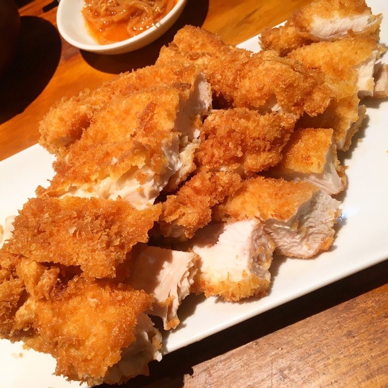 チキンカツ(麺や おの食堂)