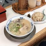 半焼飯セット(博多ラーメン しばらく 平和台店)