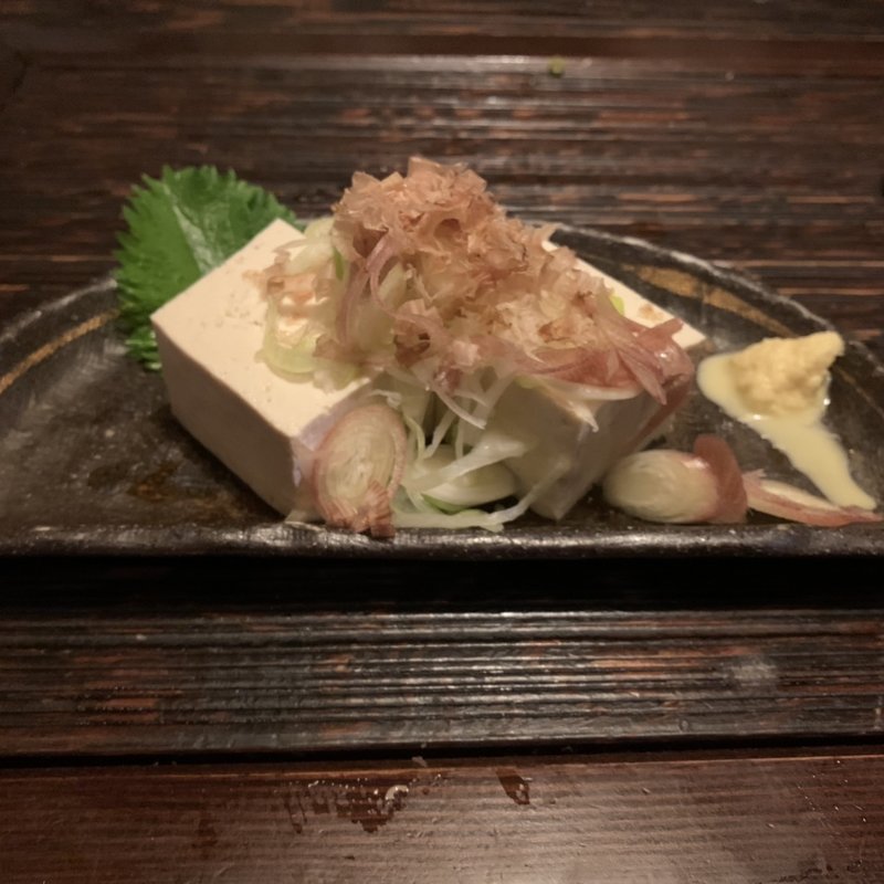 がんこ豆腐の冷奴(おはな房)