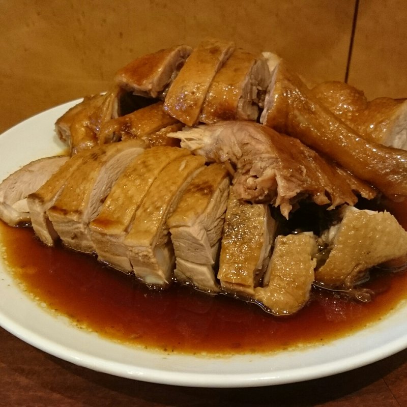 アヒルの炭火焼き(南粤美食)