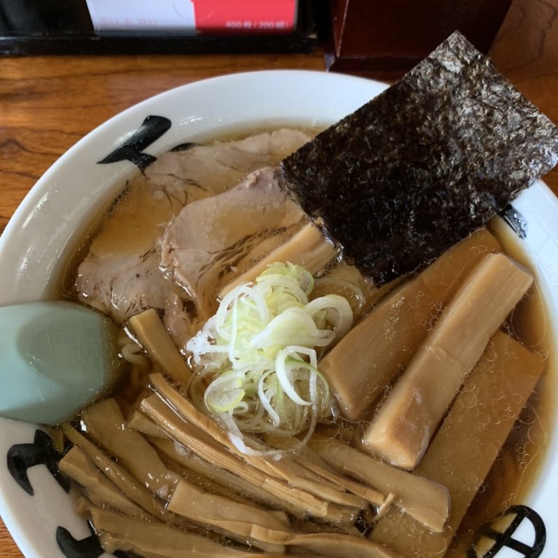 メンマ中華そば　チャーシュー2枚追加(中華そば処 琴平荘 （コンピラソウ）)