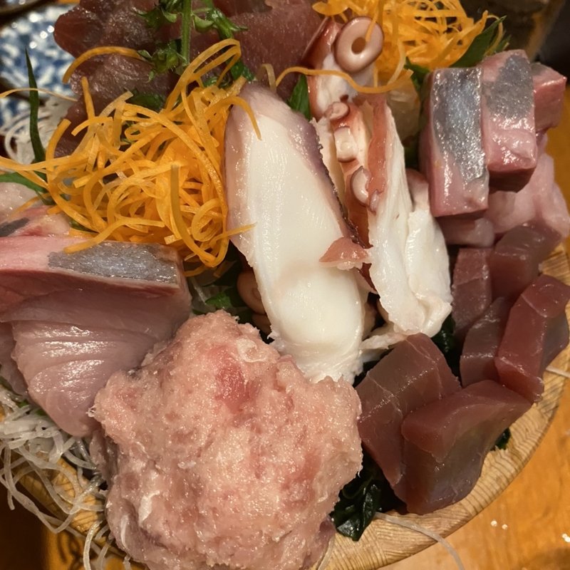 刺し盛り(日本酒と肴 あらばしり 門前仲町)