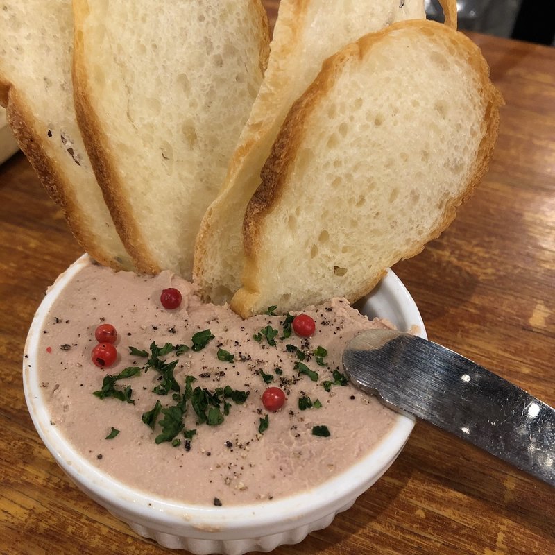 鶏白レバーペースト(大衆ビストロ煮ジル)