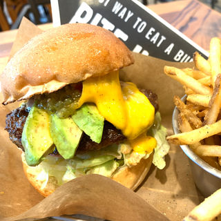 JSバーガー（ポテト付）(J.S. BURGERS CAFE ルミネ池袋店)