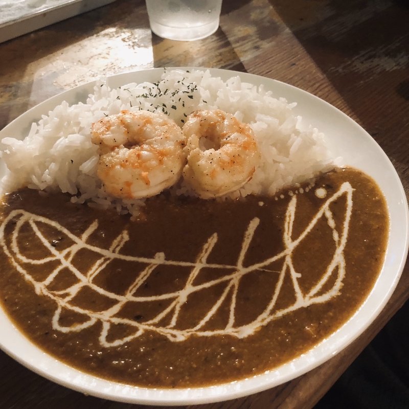 濃厚海老バターカレー(Lani cafe&bar)