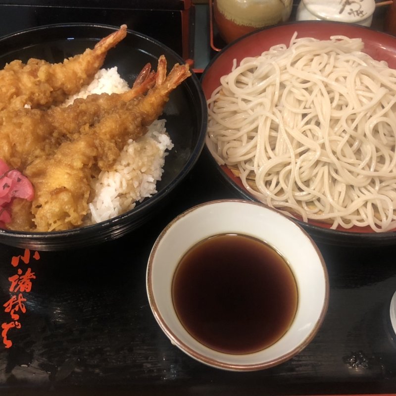 満腹上天丼(小諸そば 新宿南口店)