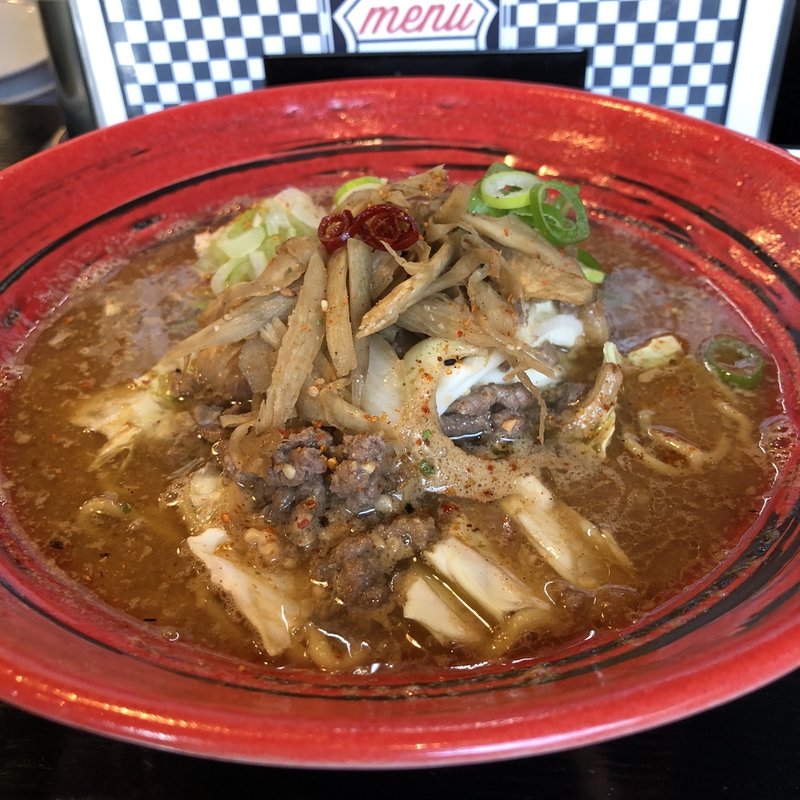 童謡味噌ラーメン 煮干しベース(ロックンビリーS1 （スーパーワン）)