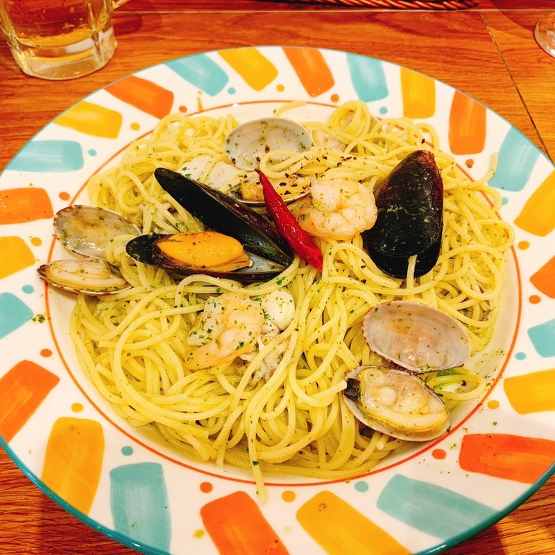 シーフードジェノベーゼ(元祖 壁の穴 新宿西口店 )