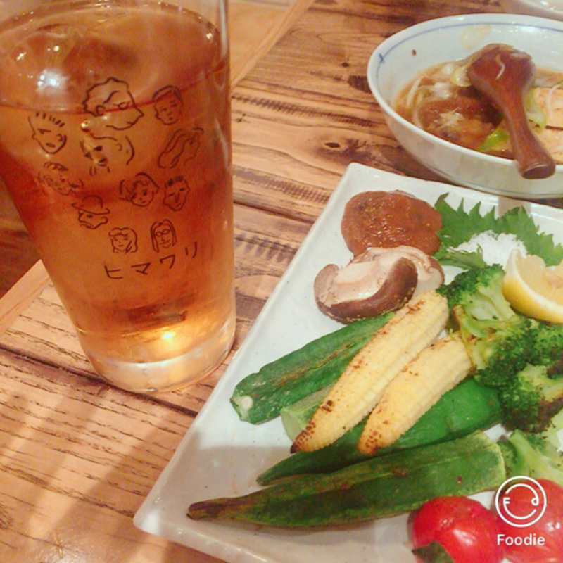 炭焼き 野菜盛り(大衆酒場 ひまわり)