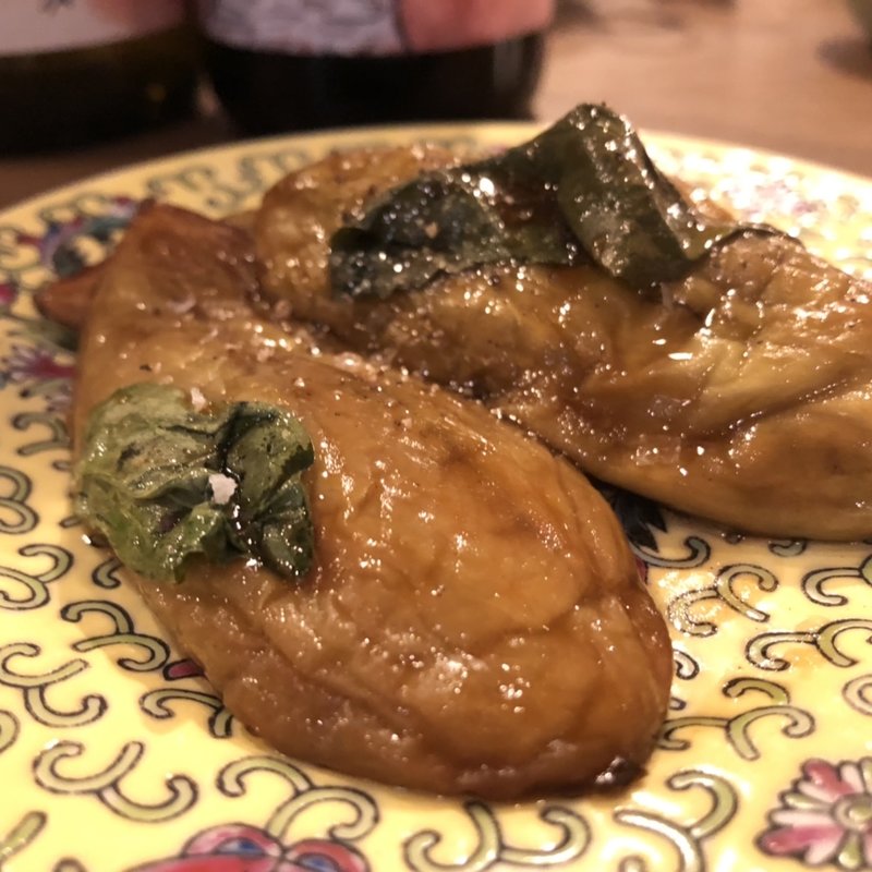 ナスの揚げ煮(Ata's)