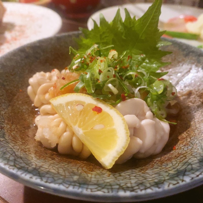 白子ポン酢(哲剣)