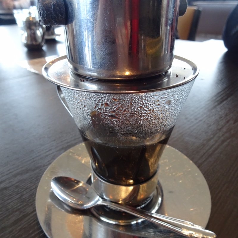 ベトナムランチA ベトナムコーヒー(チャオサイゴン 大阪肥後橋店 （Chao Sai Gon）)