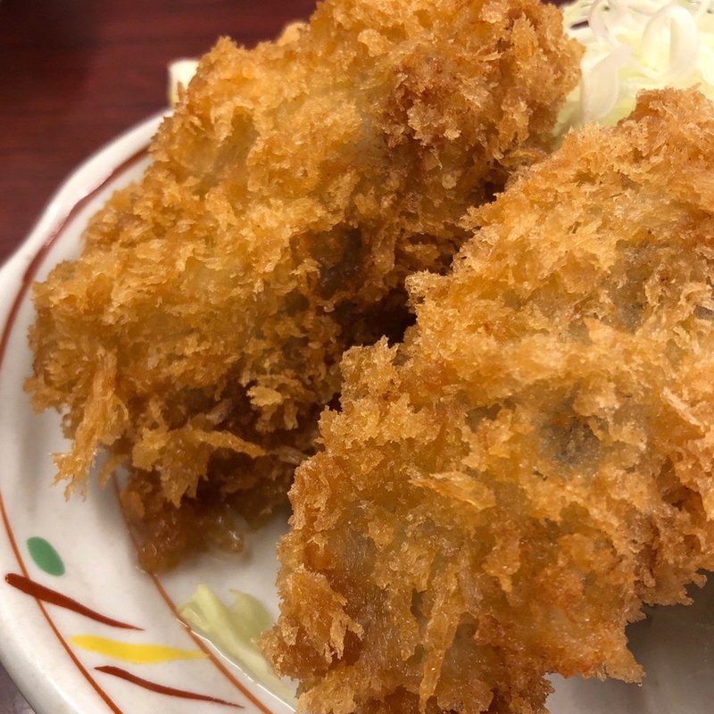カキフライ(ときわ食堂)