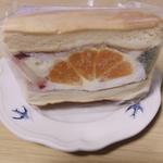 ミックスフルーツパンケーキデサンド