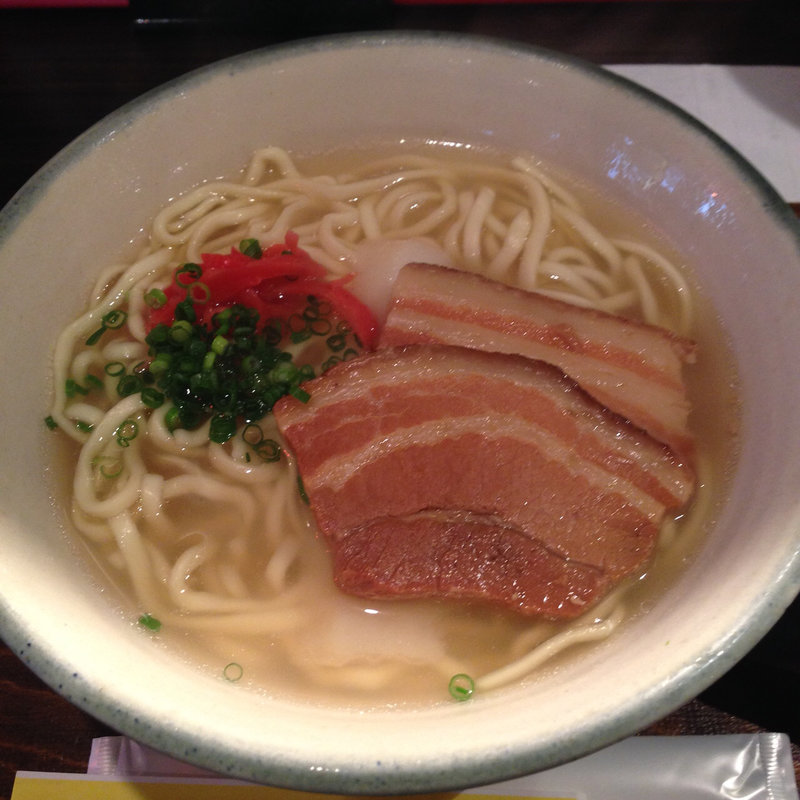 ソーキすば(北谷食堂 末広町店)