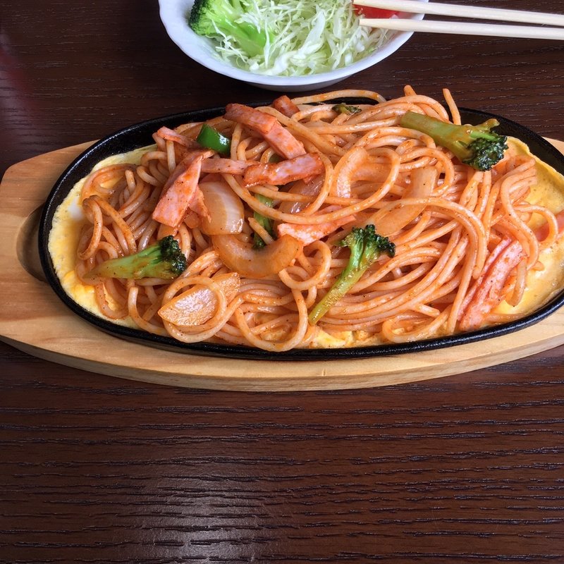 鉄板ナポリタン(喫茶コワン)