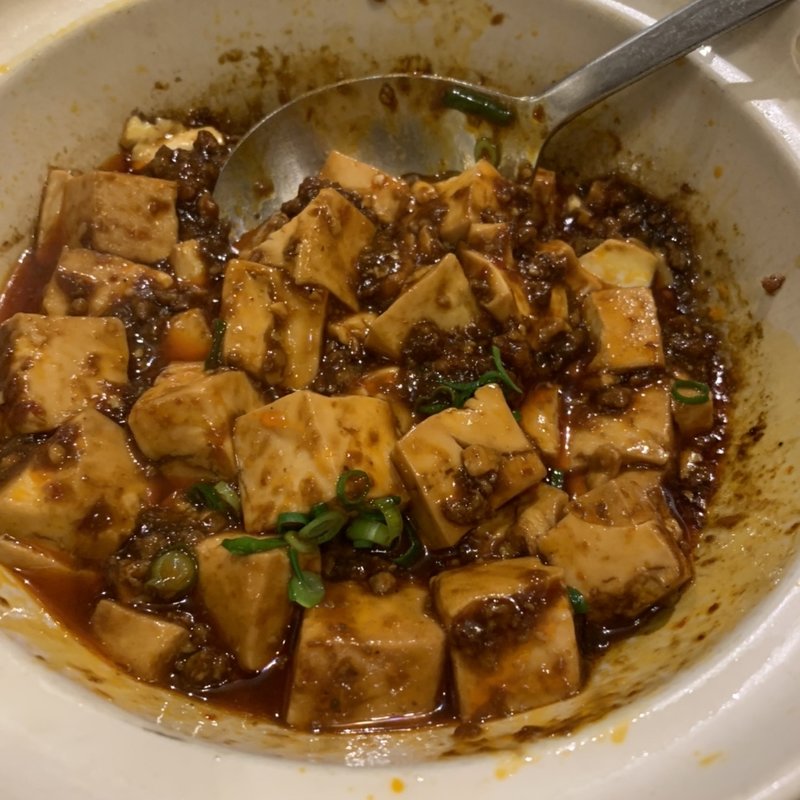 麻婆豆腐(上海料理 四季 陸氏厨房)