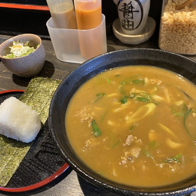 東大阪系カレーうどん(本場のさぬきうどん徹麺)