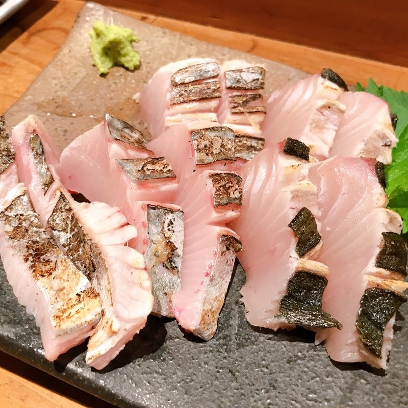 いなだの刺身（炙り）(居酒屋　純ちゃん )