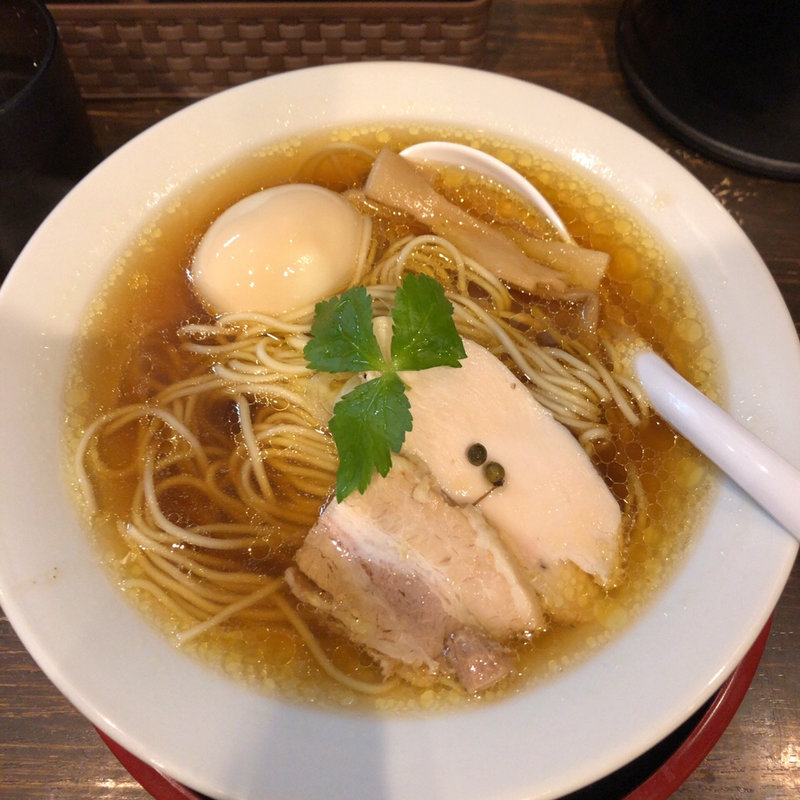 鶏だし生醤油そば(だし廊)