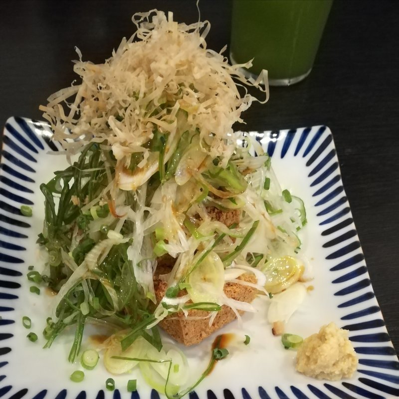 ネギだく厚揚げ(トロ焼き タマチャン)